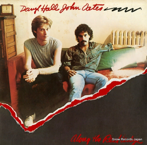 HALL, DARYL, AND JOHN OATES along the red ledge RVP-6318