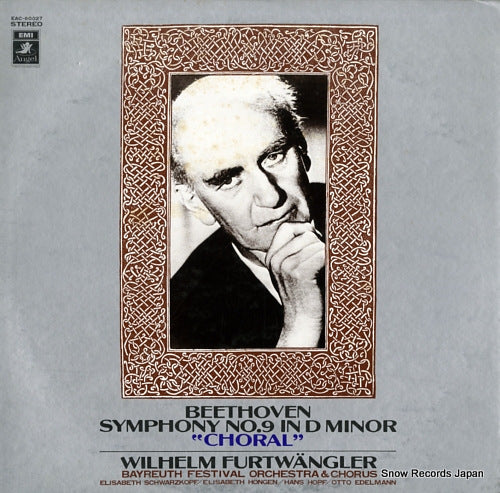 FURTWANGLER, WILHELM beethoven; symphony no.9 in d minor "choral" EAC-60027