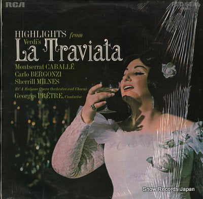 PRETRE, GEORGES verdi; la traviata (highlights) SB6779