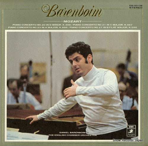 BARENBOIM, DANIEL mozart; piano concertos EAA-93113B