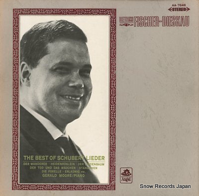 FISCHER-DIESKAU, DIETRICH schubert; the best of schubert lieder AA.7646
