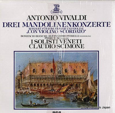 SCIMONE, CLAUDIO vivaldi; drei mandoline konzerte ZL30586