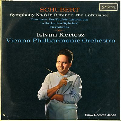 KERTESZ, ISTVAN schubert; symphony no.8 in b minor, the unfinished SXL6090
