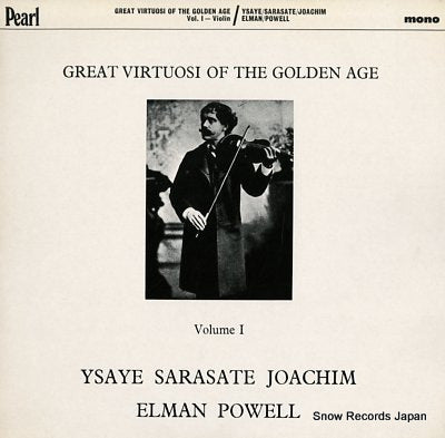 V/A great virtuosi of the golden age, vol 1-violin GEMM101