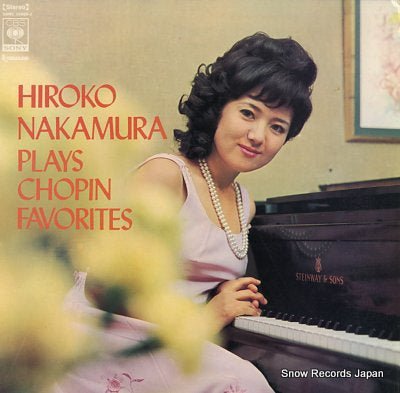 NAKAMURA, HIROKO plays chopin favorites SONC16009-J