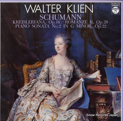 KLIEN, WALTER schumann; kreisleriana op.16 OS-7015-VX