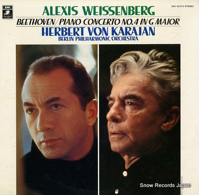 WEISSENBERG, ALEXIS beethoven; piano concerto no.4in g major EAC-80370