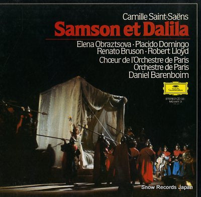 BARENBOIM, DANIEL saint-saens; samson et dalila MG8411