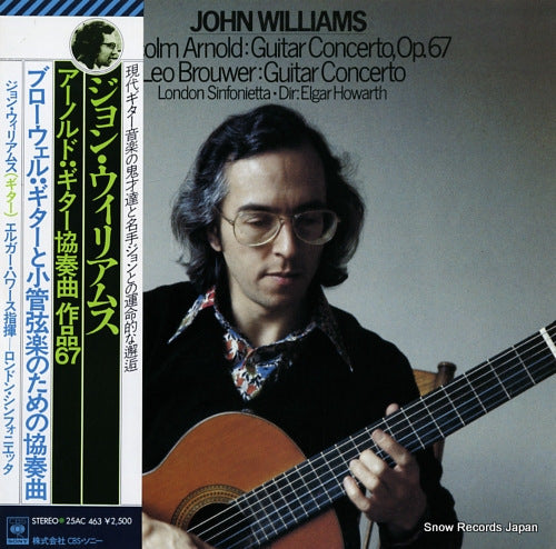 WILLIAMS, JOHN arnold; guitar concerto, op.67 25AC463