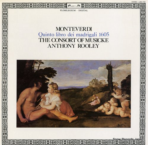 ROOLEY, ANTHONY monteverdi; quinto libro del madrigali L28C1794