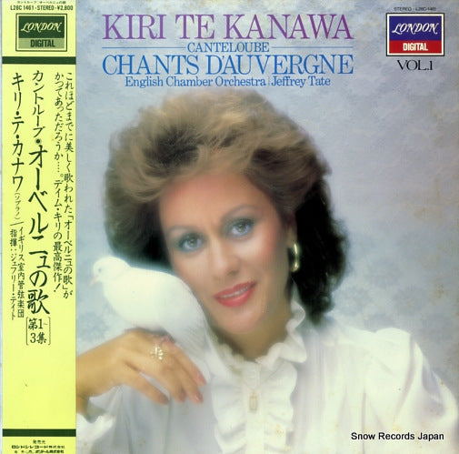 KANAWA, KIRI TE canteloube; chants d'auvergne vol.1 L28C-1461