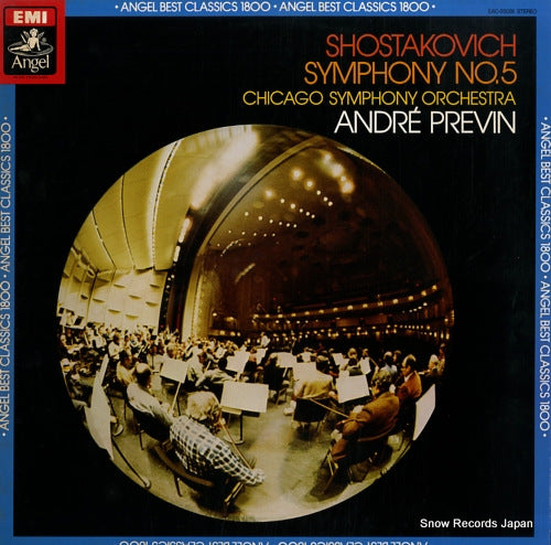 PREVIN, ANDRE shostakovich; symphony no.5 EAC-55028