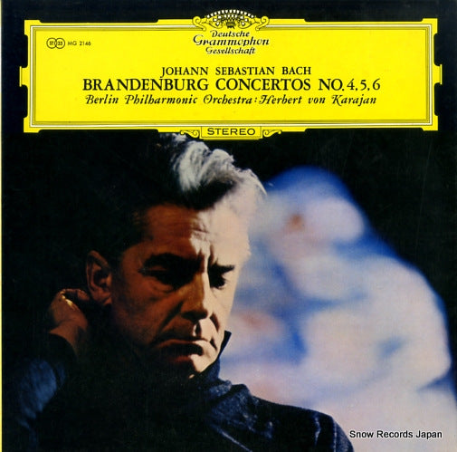 KARAJAN, HERBERT VON bach; brandenburg concertos no.4, 5, 6 MG2146
