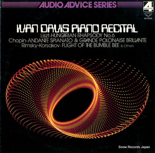 DAVIS, IVAN ivan davis piano recital GT9229