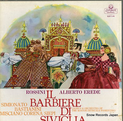 EREDE, ALBERTO rossini; il barbiere di siviglia LLX3-4