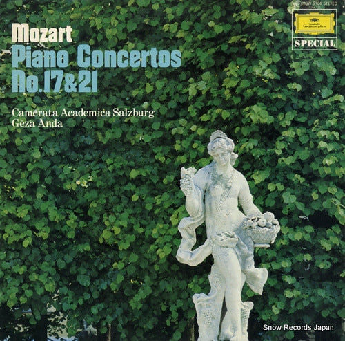 ANDA, GEZA mozart; piano concertos no.17 & 21 MGW5164
