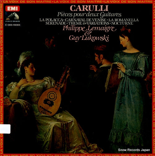 LEMAIGRE, PHILIPPE, AND GUY LUKOWSKI carulli; pieces pour deux guitares 2C069-19069