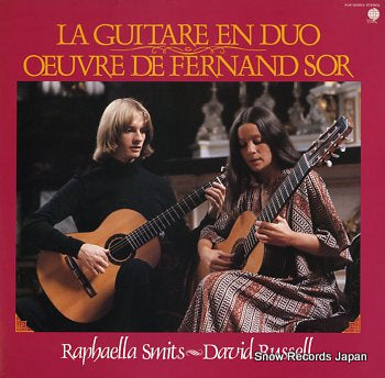 SMITS, RAPHAELLA, AND DAVID RUSSELL la guitare en duo / oeuvre de fernand sor KUX-3265-V