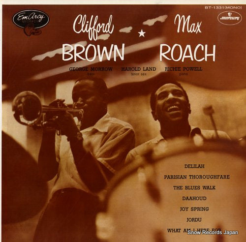 BROWN, CLIFFORD, AND MAX ROACH clifford brown and max roach BT-1331