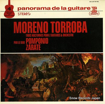 TORROBA, MORENO panorama de la guitare OS-2578-RE