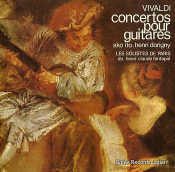 ITO, AKO AND HENRI DORIGNY vivaldi; concertos pour guitares SFP1017