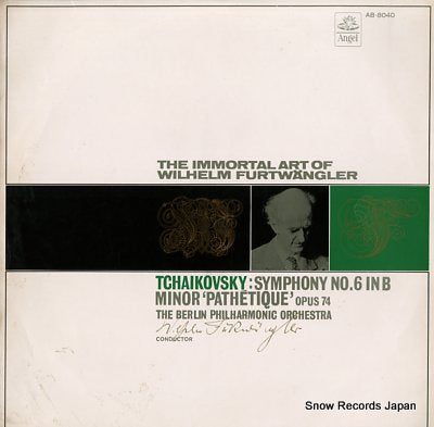 FURTWANGLER, WILHELM tchaikovsky; symphony no.6 in b minor, op.74 "pathetique" AB-8040