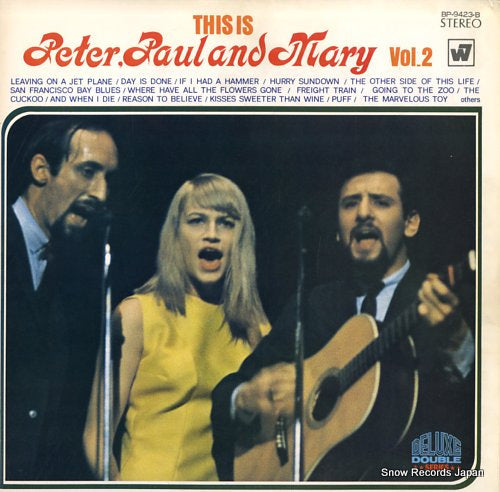 PETER, PAUL AND MARY this is peter, paul & mary vol. 2 BP-9423.B