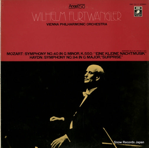 FURTWANGLER, WILHELM mozart; symphony no.40 in g minor, k.550 EAC-70117