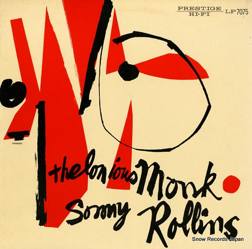MONK, THELONIOUS thelonious monk and sonny rollins PJ-7075-09