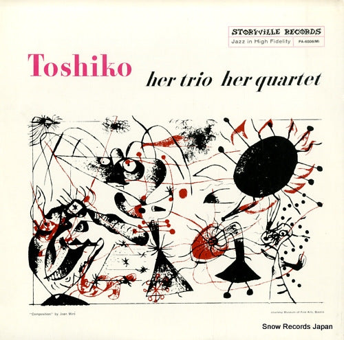 AKIYOSHI, TOSHIKO her trio her quartet PA-6006(M)