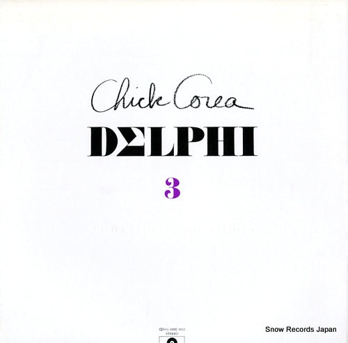 COREA, CHICK delphi volume iii 28MJ3012