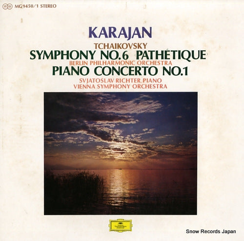 KARAJAN, HERBERT VON tchaikovsky; symphony no.6 "pathetique" MG9450/1