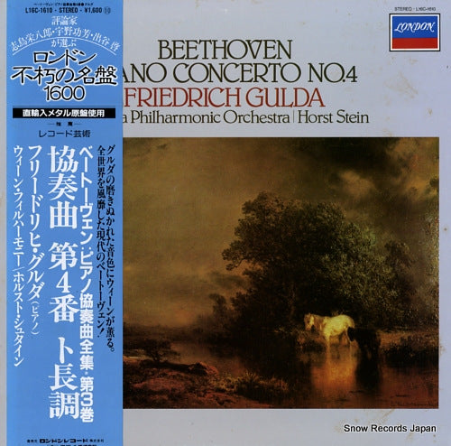 GULDA, FRIEDRICH beethoven; piano concerto no.4 L16C-1610