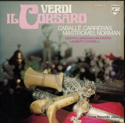 GARDELLI, LAMBERTO verdi; il corsaro X-7640-41
