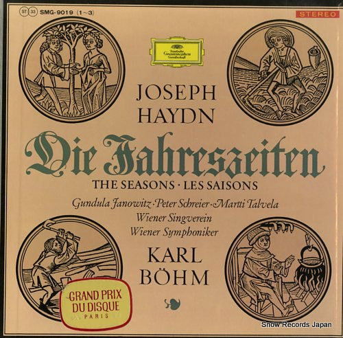 BOHM, KARL haydn; die jahreszeiten SMG-9019