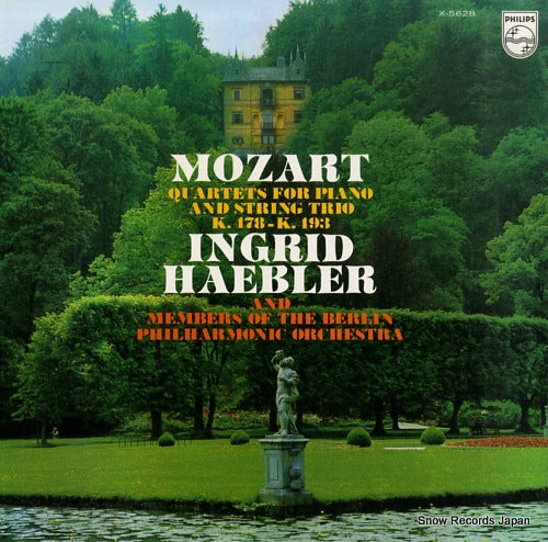 HAEBLER, INGRID mozart; quartetas for piano and string trio k.478-k.493 X-5628