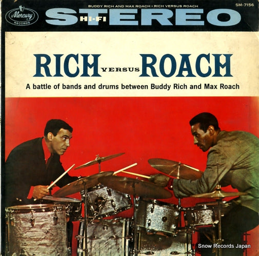 BUDDY, RICH, AND MAX ROACH rich versus roach SM-7156