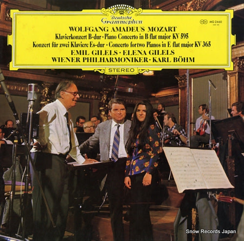 BOHM, KARL mozart; klavierkonzert b-dur MG2460
