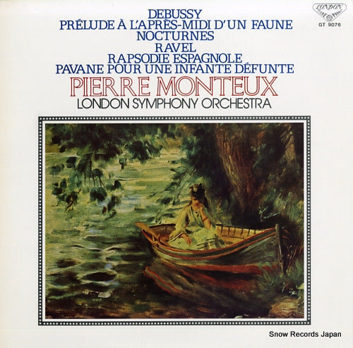MONTEUX, PIERRE debussy; prelude a l'apres-midi d'un faune GT9076