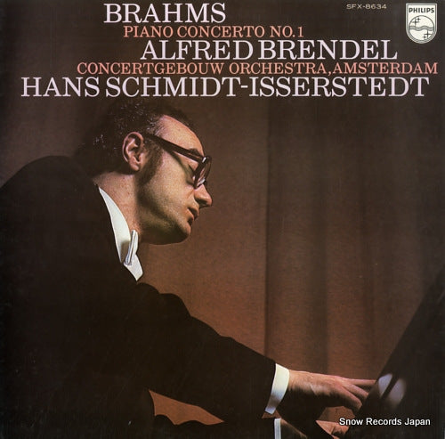 BRENDEL, ALFRED brahms; piano concerto no.1 SFX-8634