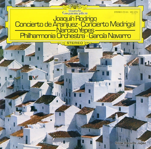YEPES, NARCISO rodrigo; concierto de aranjuez  MG1270