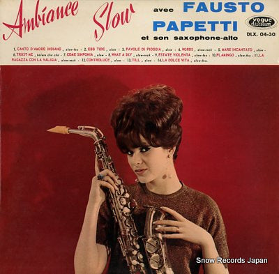 PAPETTI, FAUSTO ambiance slow DLX.04-30