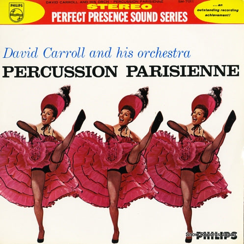 CARROLL, DAVID percussion parisienne SM-7011