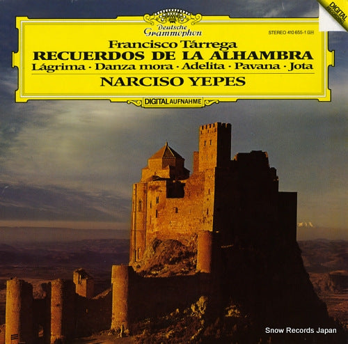 YEPES, NARCISO tarrega; recuerdos de la alhambra 410655-1