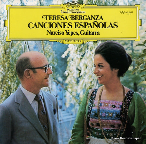 BERGANZA, TERESA canciones espanolas MG2482