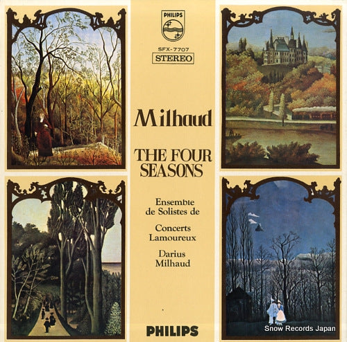 MILHAUD, DARIUS milhaud; the four seasons SFX-7707