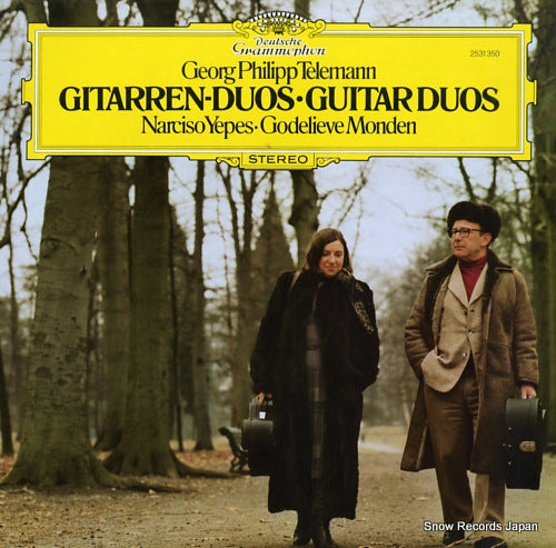YEPES, NARCISO  telemann; gitarren-duos 2531350