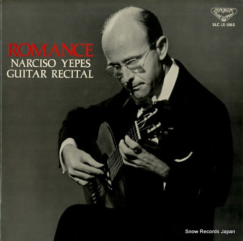 YEPES, NARCISO  romance / guitar recital　 SLC(J)1562