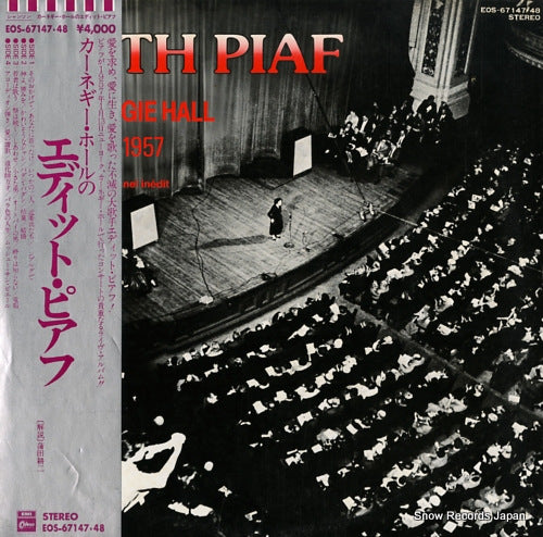 PIAF, EDITH au carnegie hall le 13 janvier 1957 EOS-67147.48