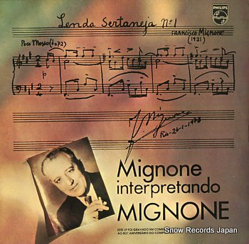 MIGNONE, FRANCISCO mignone interpretando 6598311
